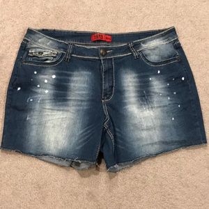 Women’s Zanadi Distressed Shorts • Size 20